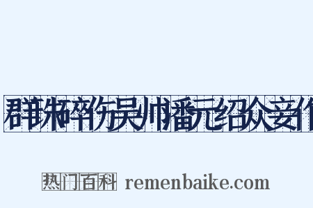 群珠碎伤吴帅潘元绍众妾作是什么意思的图片